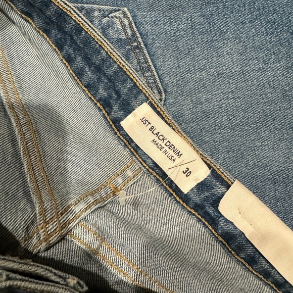 Ladies Just Black Denim Jeans - Picture 4 of 7